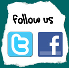 Follow Us - Twitter & Facebook